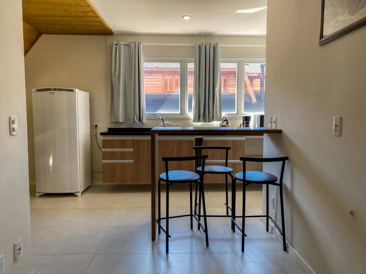 Apartamento A 500M Da Rua Coberta - 1 Suite - Para 4 Pessoas Gramado Exteriér fotografie
