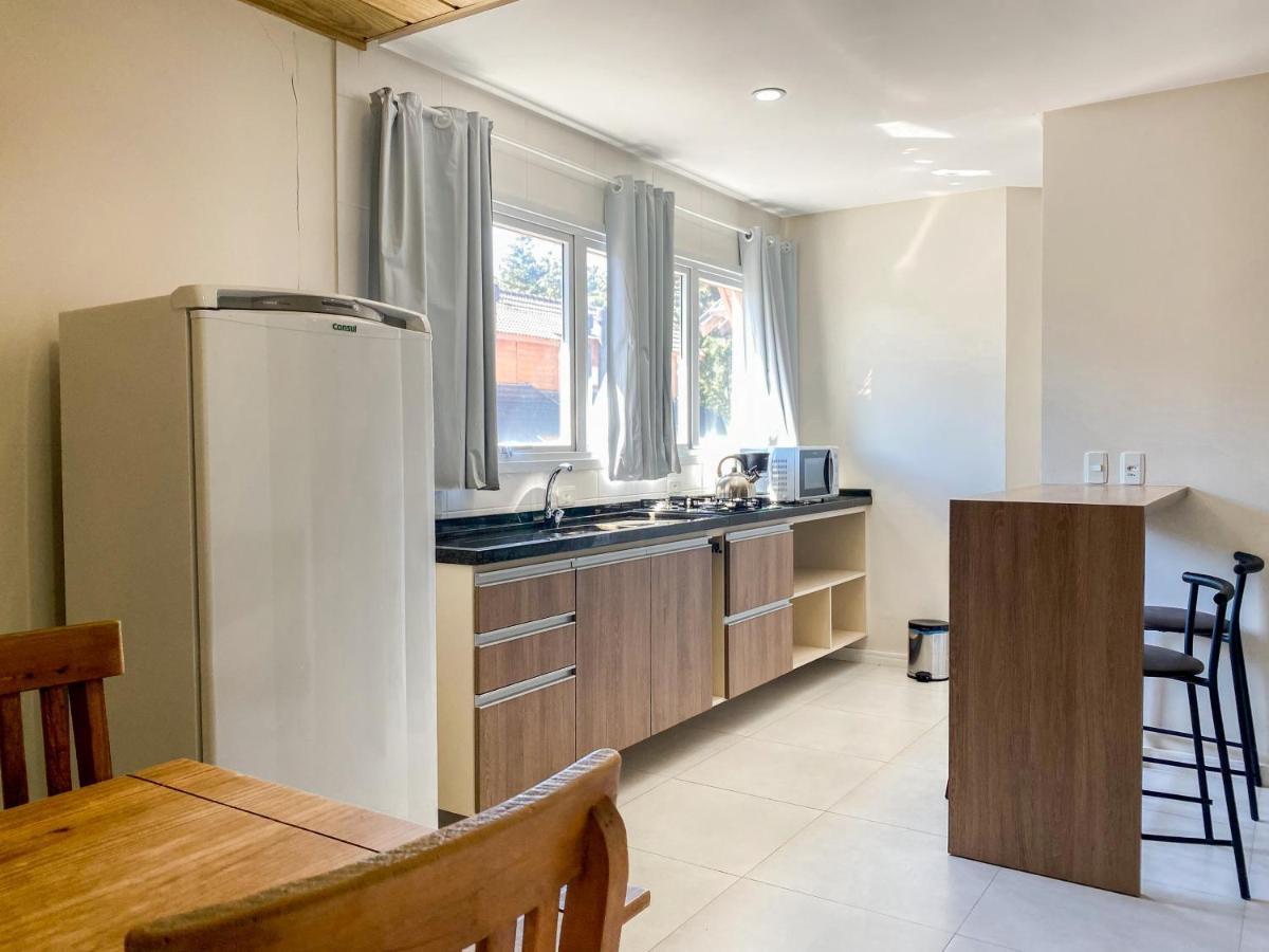 Apartamento A 500M Da Rua Coberta - 1 Suite - Para 4 Pessoas Gramado Exteriér fotografie